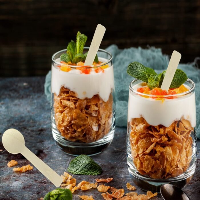 100mm-Disposable-Wooden-Spoon-1 100ml ice cream spoon manufacturer Near me