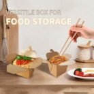 8 OZ Kraft Paper Food Box Manufacturer in Delhi