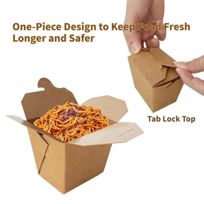 8 OZ Kraft Paper Food Box Manufacturer in Delhi NCR