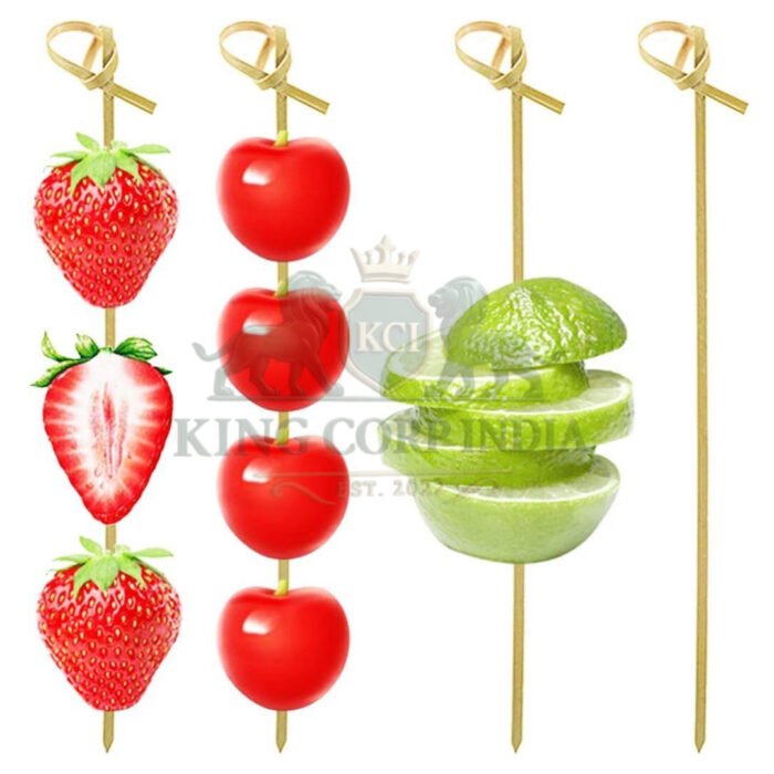 Bamboo Knot Cocktail Pick Bamboo Knot Cocktail Pick