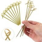 Bamboo Knot Cocktail Picks Manufacturer