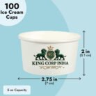 Customize Logo Printed Ice Cream Cup Manufacturer in connaught place