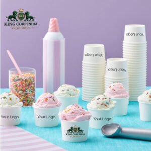 Customize Logo Printed Ice Cream Cup Manufacturer near me