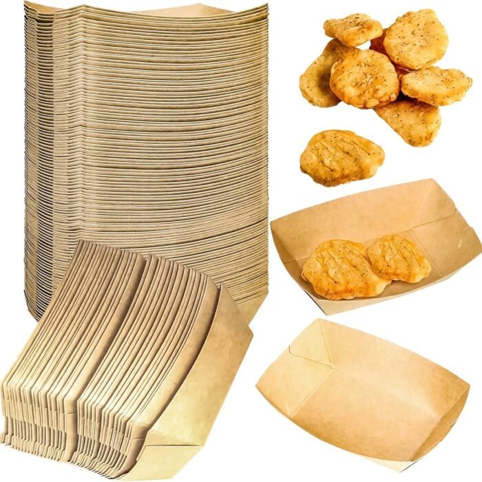 Kraft Paper Boat Tray Manufacturer in delhi