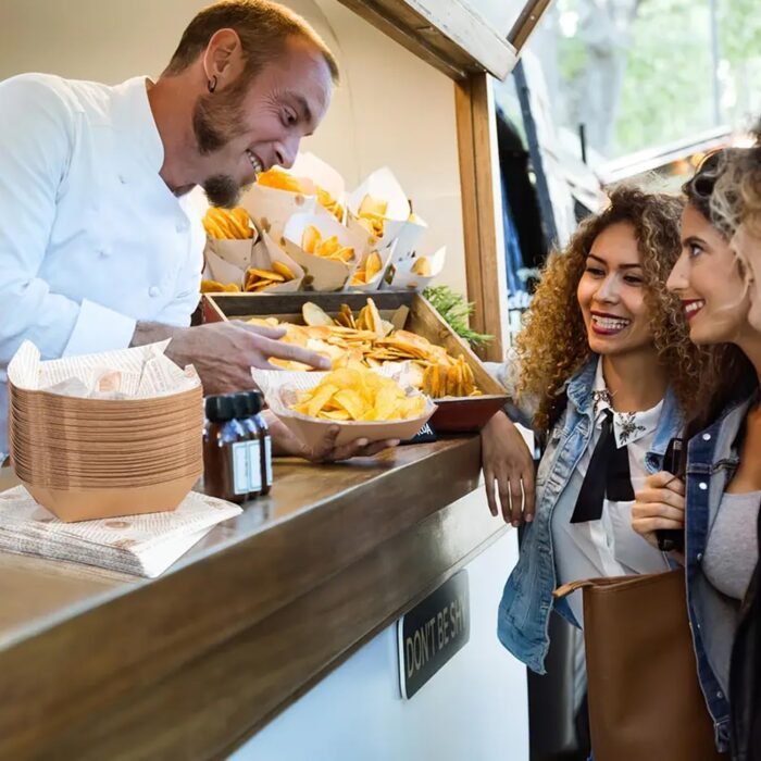 Kraft Paper Boat Tray Manufacturer in india