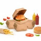 Kraft Paper Burger Box Manufacturer