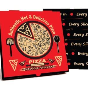 Multicolor Printed Pizza Box Manufacturer