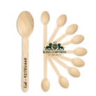 140mm Disposable Wooden Spoon Manufacturer & Importer