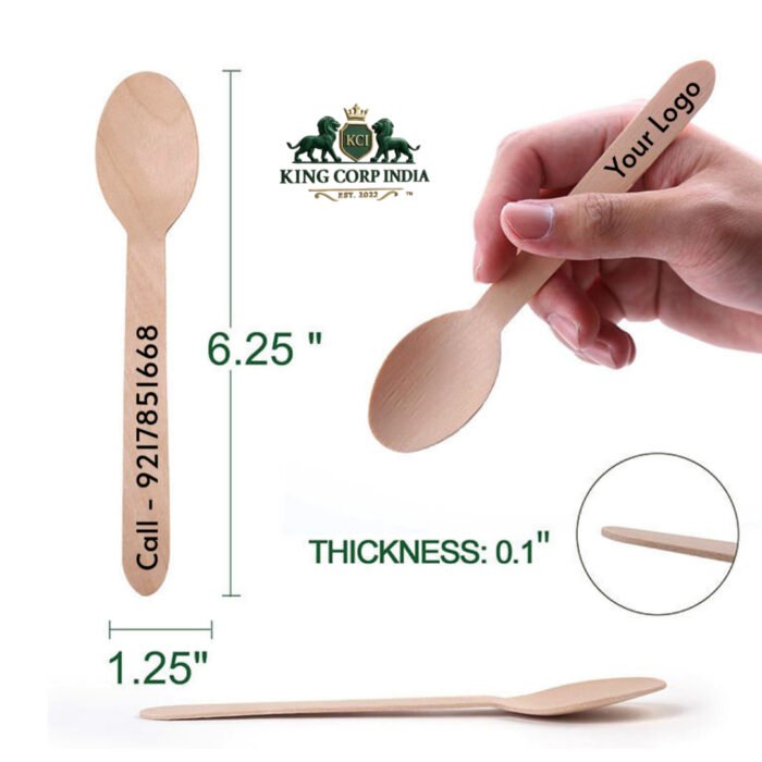 160mm Disposable Wooden Spoon Manufacturer 160mm Disposable Wooden Spoon Manufacturer