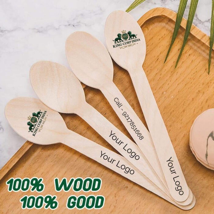 160mm Disposable Wooden Spoon Manufacturer in India 160mm Disposable Wooden Spoon Manufacturer in India