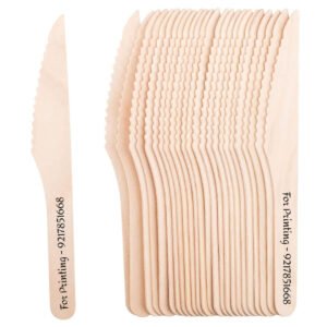 Customize 140mm Disposable Wooden Knife Manufacturer in Delhi