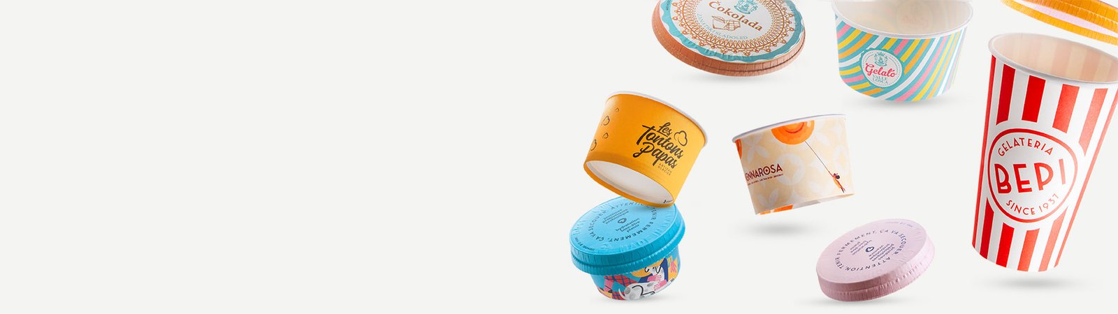 Customize paper ice cream cup manufacturer in Delhi