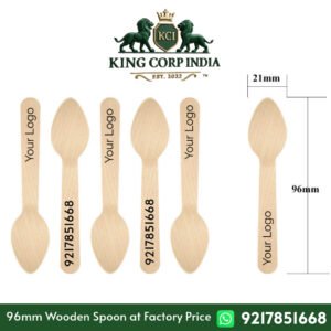 Customized 96mm Wooden Spoon at Manufacturing Price