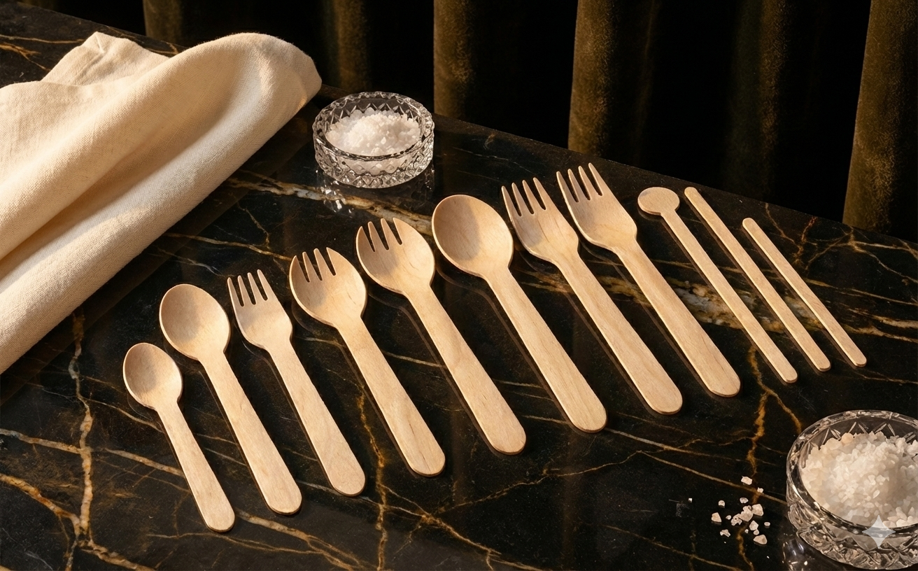 Disposable Wooden Cutlery Manufacturer near me