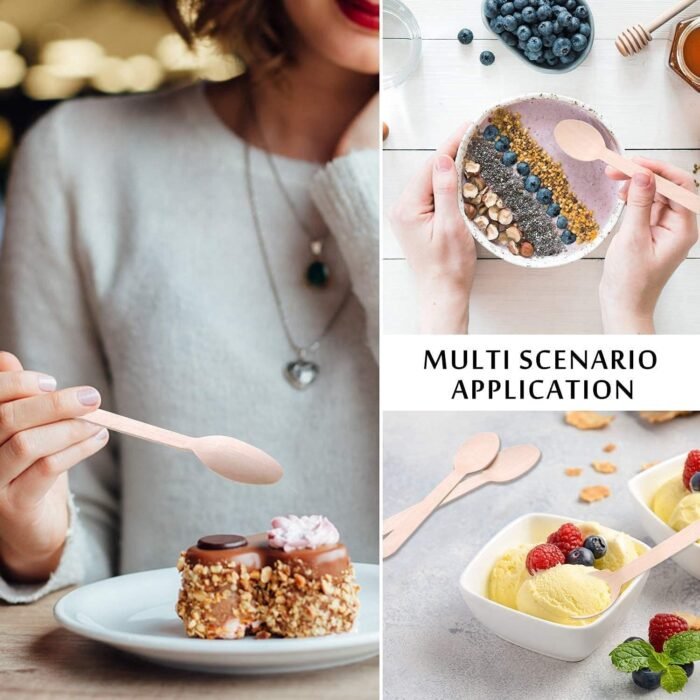 160mm Disposable Wooden Spoon Manufacturer in gurugram 160mm Disposable Wooden Spoon Manufacturer in gurugram