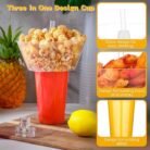 2-in-1 Snack and Drink Cup with Straws Manufacturer in Hyderabad
