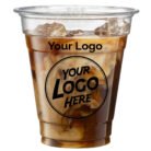 Customize Logo Printed 500ml Plastic Disposable Glass Manufacturer