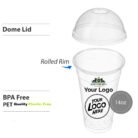 Customize Logo Printed 500ml Plastic Disposable Glass Manufacturer in India