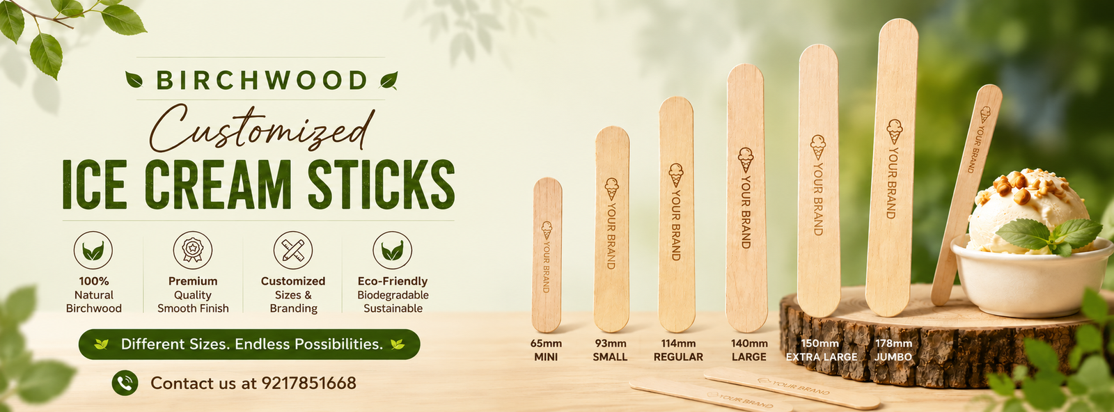 Ice Cream Sticks Manufacturer near me