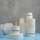 Logo Printed 150ml Ice Cream Cup Manufacturer in India