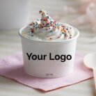 Logo Printed 150ml Ice Cream Cup Manufacturer near me