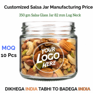 350gm Glass Jar Manufacturer in India